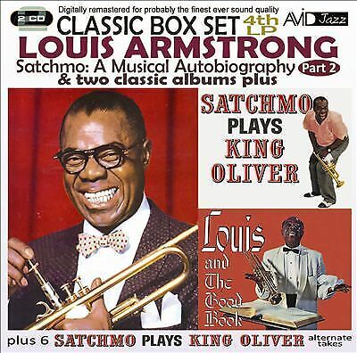 MediaTronixs Louis Armstrong : Satchmo: A Musical Autobiography Part 2 & Two Classic Albums Pre-Owned