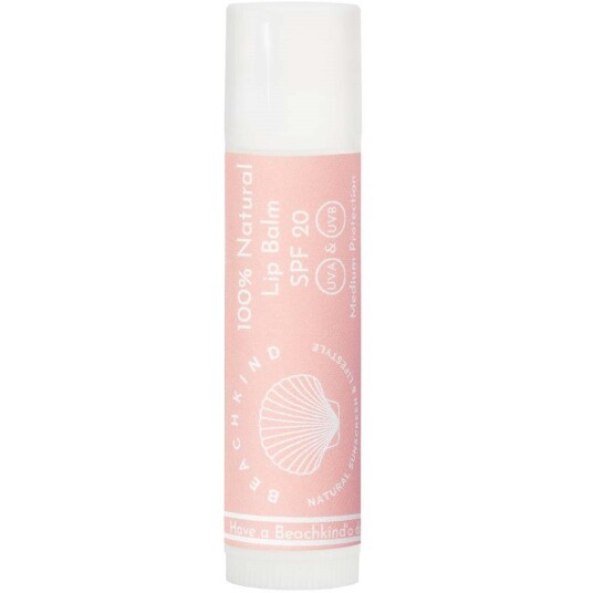 Beachkind Leppebalsam SPF 20 for Sensitive Lepper - 4 ml Naturlig Solkrem