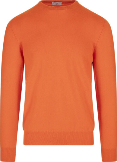 Fedeli Herre Strikkevarer Oransje 4XL,