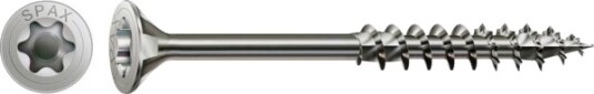Spax Universalschrauben T40 Countersunk Rustfritt Stål A2 8 Mm X 160 Mm 50 Stk 0197000801605