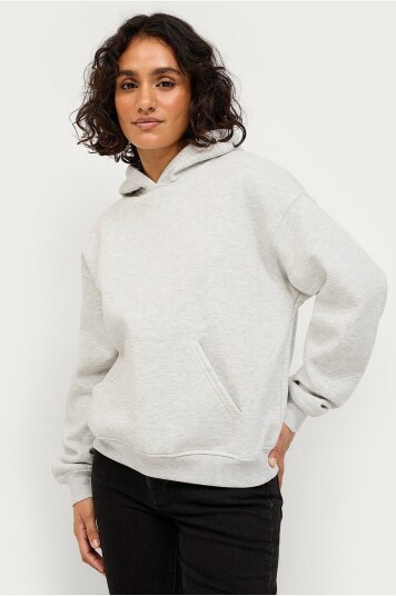 Gina Tricot Hettegenser Basic Original Hoodie Grå Gina Tricot Hettegenser Basic Original Hoodie Grå