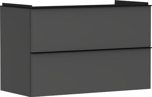 Underskab Xelu Q 980X475mm 2 Skuffer Grå