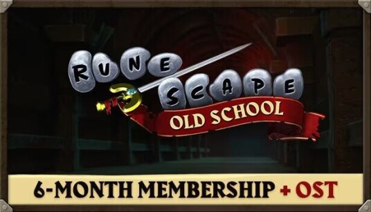 Old School RuneScape 6-Month Membership + OST, Mac OSX