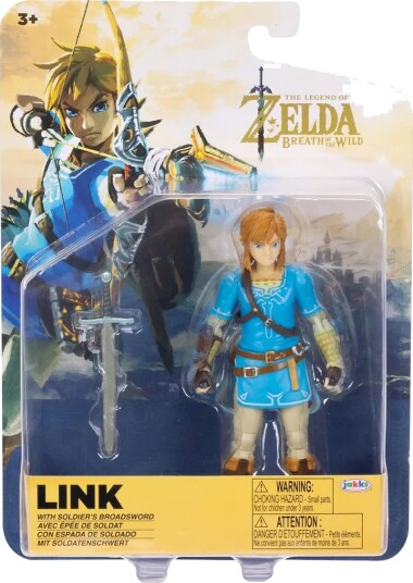 Nintendo The Legend of Zelda Actionfigur Link Med Sverd