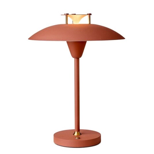 Halo Design Stepp 1 2 3 Bærbar Bordlampe Terrakotta