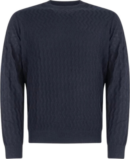 Armani Exchange Herre Strikkevarer Blå XS,