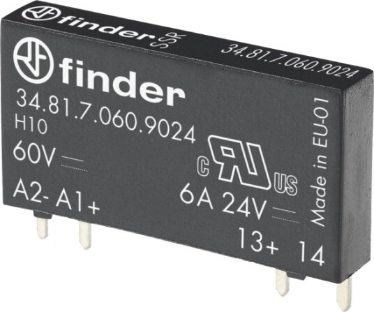 Finder Halvlederrelé 348170247048 20 0,1 A 1 Stk
