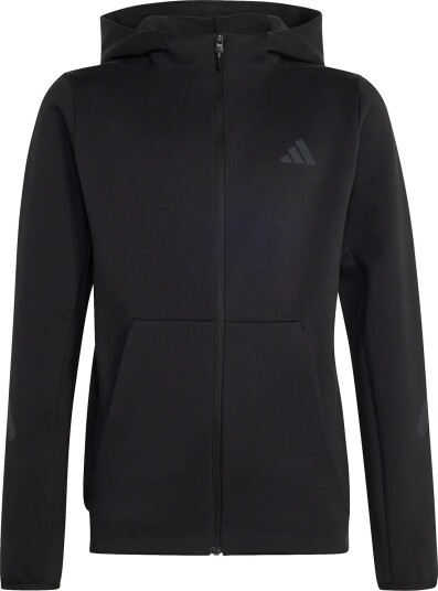 Adidas Sportswear J Z.n.e. Fz Hd Black 164