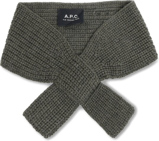 A.P.C. Echarpe Luna KHAKI One Size
