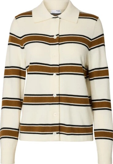 Selected Femme Dame Strikkevarer Beige M, Selected Femme Dame Strikkevarer Beige M,