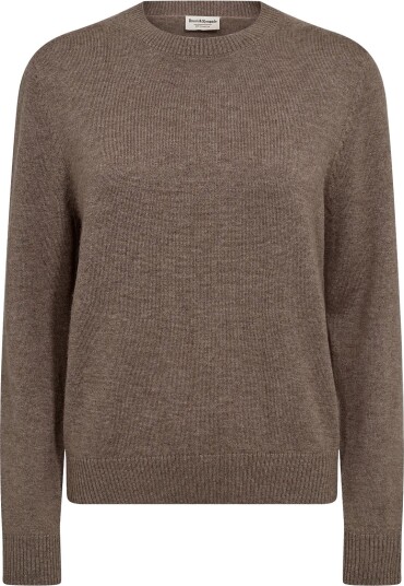 Bruun & Stengade Bs Brunhild Regular Fit Knitwear MOLE XL Bruun & Stengade Bs Brunhild Regular Fit Knitwear MOLE XL