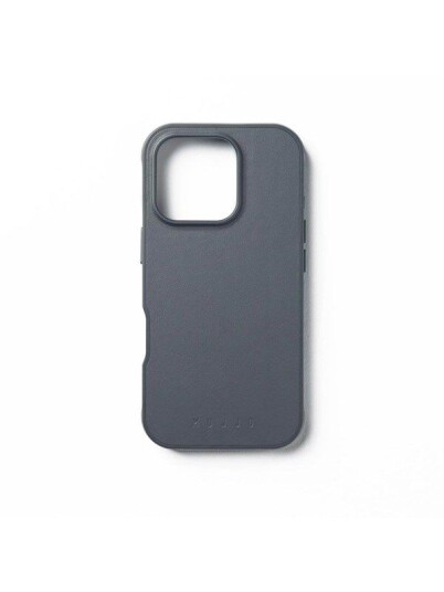 Mujjo Shield-deksel iPhone 16 Pro - Stålblå med MagSafe Mujjo Shield-deksel iPhone 16 Pro - Stålblå med MagSafe