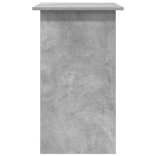 vidaXL Skrivebord betonggrå 80x45x74 cm sponplate