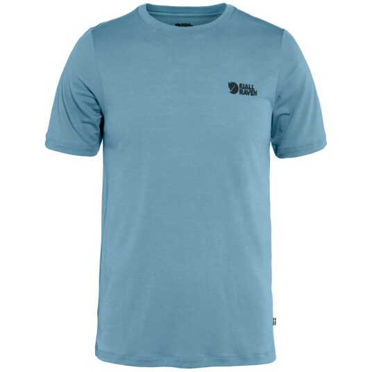 Fj�llr�ven Abisko Wool Logo Ss M Dawn Blue L Fj�llr�ven Abisko Wool Logo Ss M Dawn Blue L