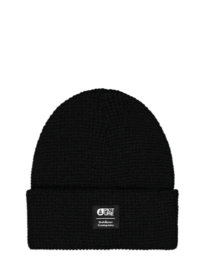 PICTURE ORGANIC CLOTHING York Beanie - Black - ONE SIZE PICTURE ORGANIC CLOTHING York Beanie - Black - ONE SIZE
