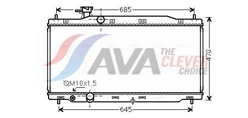 Radiator AVA Clever Choice HD2241