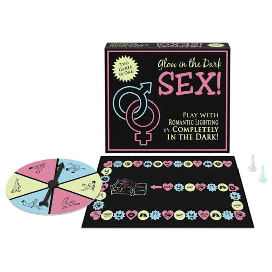 Creative Conceptions Glow in the Dark SEX Spill - Forskjellige farger - Forskjellige farger Creative Conceptions Glow in the Dark SEX Spill - Forskjellige farger - Forskjellige farger