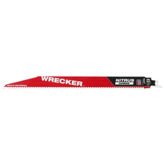 Milwaukee Wrecker S TCT Bajonettsagblad 300 mm 6T Nitrus Karbon
