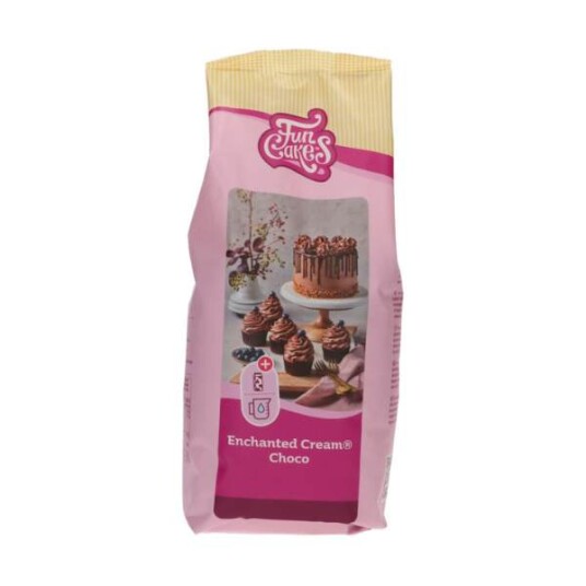Funcakes Mix For Enchanted Cream Sjokolade 900g 