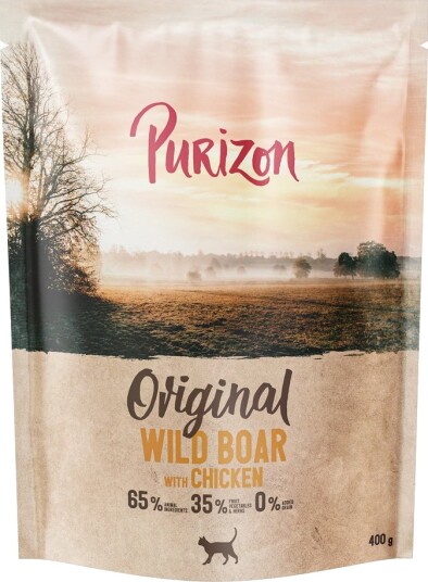 Purizon Tørrfôr Original Villsvin Med Kornfri Ny Kylling 400 G