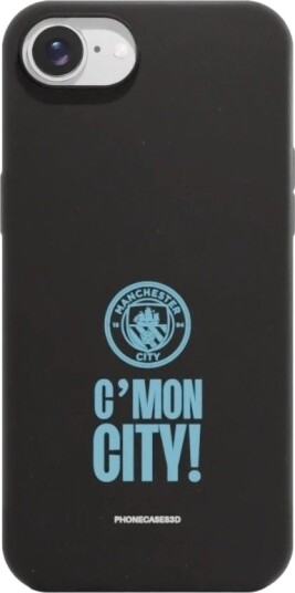 Phonecases3D iPhone 17e/16e Man City Compostable Case Svart MCI88-IP16E