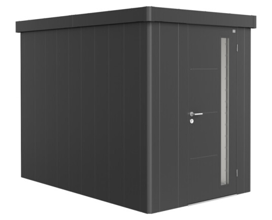 BIOHORT REDSKAPSBOD NEO 3A STD. DØR MØRK GRÅ METALLIC BIOHORT REDSKAPSBOD NEO 3A STD. DØR MØRK GRÅ METALLIC