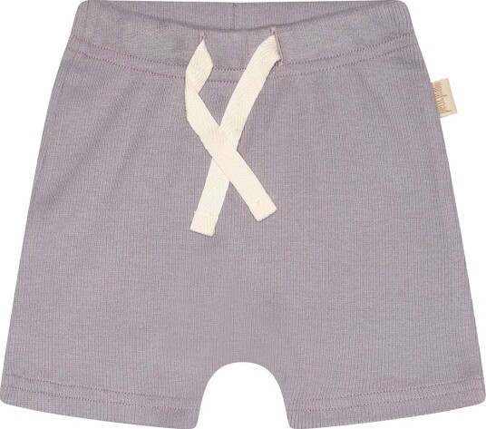 Petit Piao Shorts Rib Modal Dusty Lavender Petit Piao 56 Shorts Lilla
