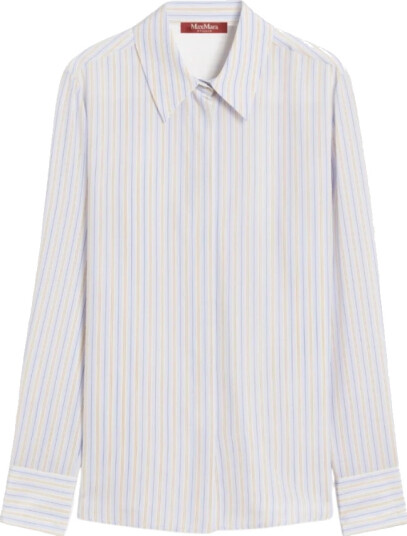 Max Mara Dame Bluser & Skjorter Blå S,