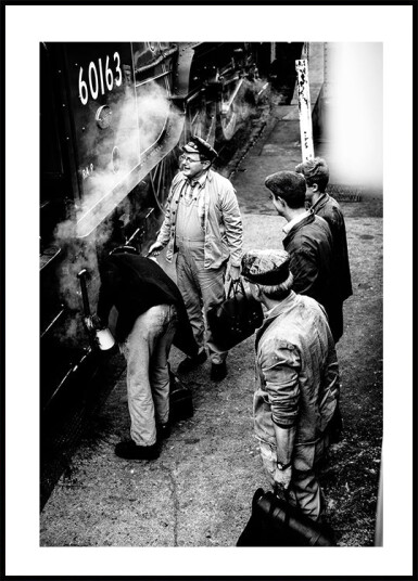 Train Platform Plakat Plakat / 50x70cm