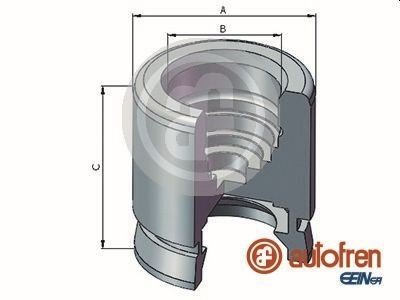 Autofren Seinsa Stempel bremsecaliper AUTOFREN SEINSA D025712