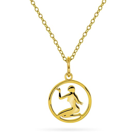Pan Jewelry Smykke i 925 forgylt sølv med jomfruen Pan Jewelry Smykke i 925 forgylt sølv med jomfruen