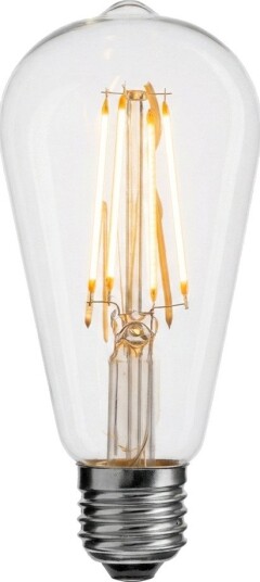 Unison UNI LEDISON Edisonpære ST64 E27 8W Klar 2700K Dimbar
