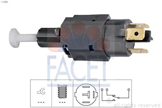 Bremselysbryter FACET 7.1082