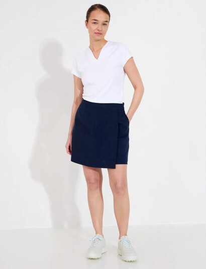 Abacus Lds Fortrose Skorts Navy 42