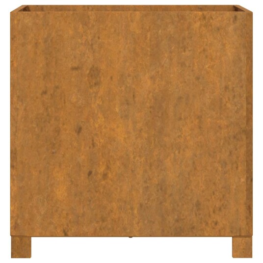 vidaXL Plantekasser med ben rust 49x47x50 cm cortenstål