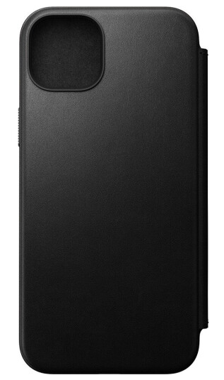 NOMAD iPhone 15 Plus Etui Modern Leather Folio Svart