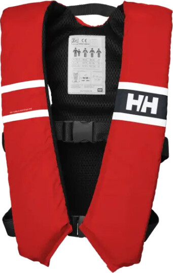 Helly Hansen Unisex Comfort Compact 50n Redningsvest Rød 40/60kg Hvit40/60KG Helly Hansen Unisex Comfort Compact 50n Redningsvest Rød 40/60kg Hvit40/60KG