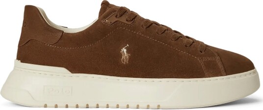 Polo Ralph Lauren Rlite Court Suede Sneaker NEW VINTAGE PALE 42 Polo Ralph Lauren Rlite Court Suede Sneaker NEW VINTAGE PALE 42