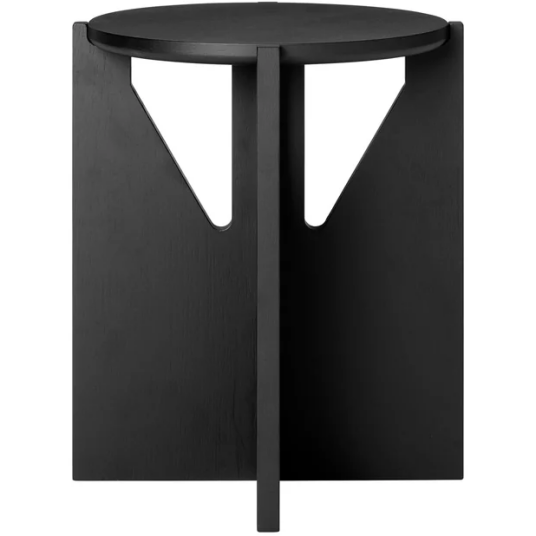 Kristina Dam Studio Simple Krakk Svartlakkert Eik