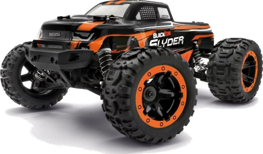 Blackzon Slyder MT 1/16 4WD elektrisk monstertruck - Oransje Blackzon Slyder MT 1/16 4WD elektrisk monstertruck - Oransje