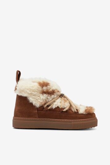 Inuikii Vinterskoletter Teddy Low Natur