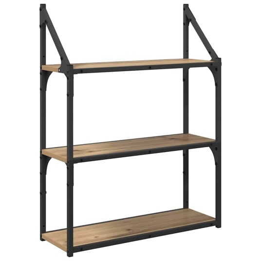Vegghylle Artisan Eik 60 x 21 x 78,5 cm Konstruert tre
