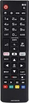 Erstatningsfjernkontroll for LG TV (LCD / LED)