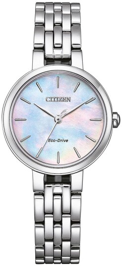 Citizen Dameklokke EM0990 81Y Eco Drive Hvit/Stål Ø28 mm Citizen Dameklokke EM0990 81Y Eco Drive Hvit/Stål Ø28 mm