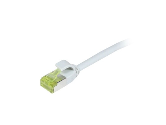 Patchkabel Rj45 Cat6a 500Mhz 2M Grå Sftp Slimline Rund D45mm Tpelszhsuperflex Awg28 Med Cat7 Råkabel Synergy 21 S217905