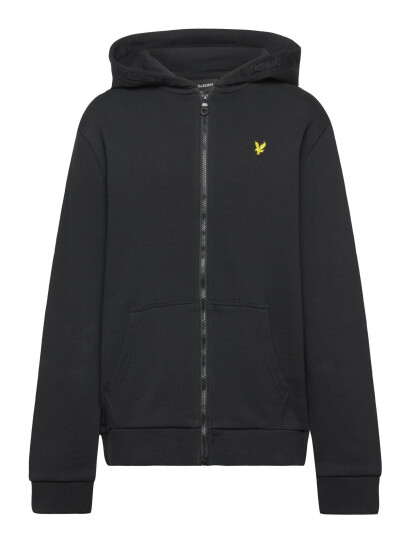 Lyle & Scott Zip Through Hoodie Black 122-128 Lyle & Scott Zip Through Hoodie Black 122-128