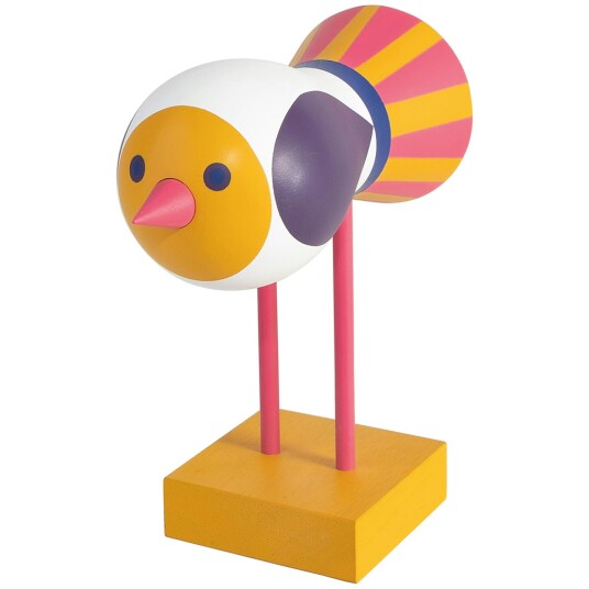 Design House Stockholm - Birds 1967 no 1 16 cm lilla/gul Design House Stockholm - Birds 1967 no 1 16 cm lilla/gul