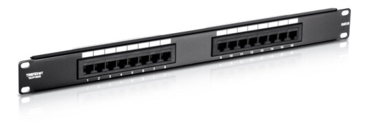 Trendnet - Koblingspanel - Cat 6 - 16 Porter Trendnet - Koblingspanel - Cat 6 - 16 Porter