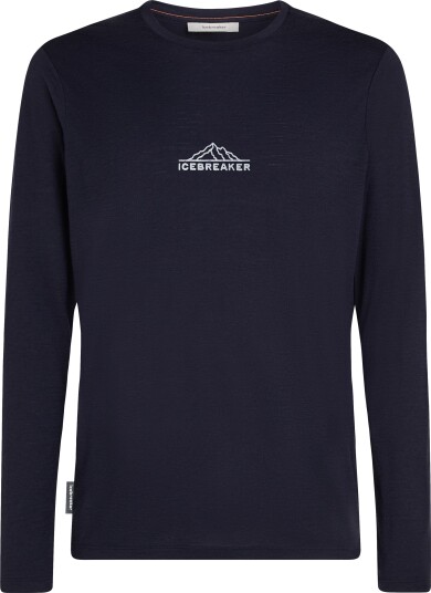 Icebreaker Men's Merino 150 Tech Lite Long Sleeve Tee Road To Cook Midnight Navy S Icebreaker Men's Merino 150 Tech Lite Long Sleeve Tee Road To Cook Midnight Navy S