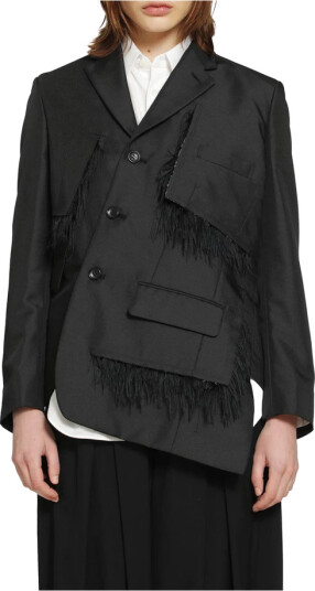 Comme des Garçons Dame Jakker Svart S, Comme des Garçons Dame Jakker Svart S,